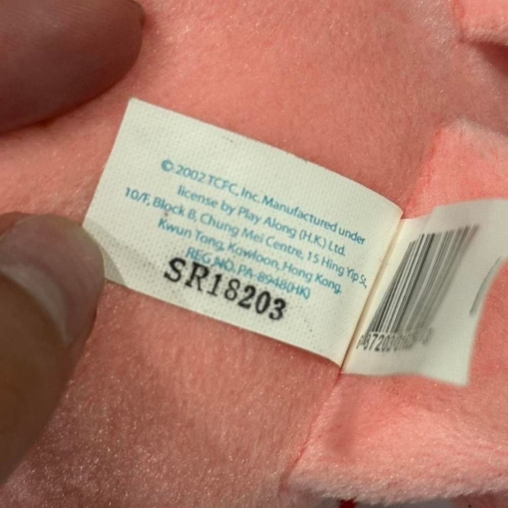 2003 Vintage Care bear plushie NWT CHEER Bear - Picture 5 of 6